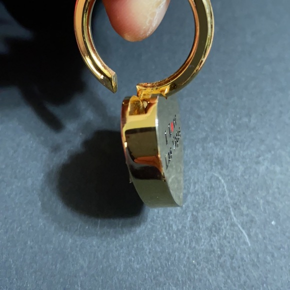 🖤Gold plated💕brass heart keychain - Picture 4 of 8